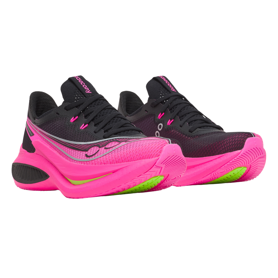 Saucony Womens Endorphin Pro 5 - Black/Shock - Speed