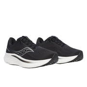 Saucony Mens Ride 18 - Black/White - Neutral