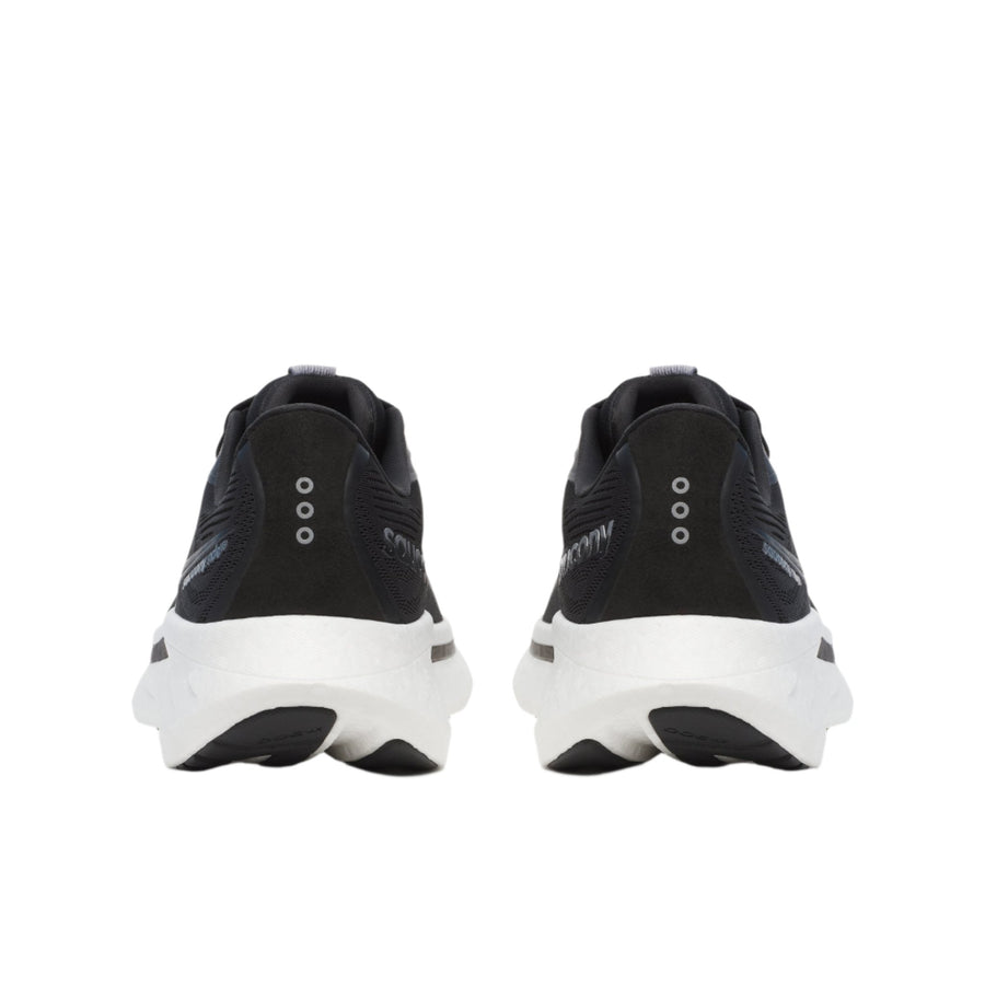 Saucony Mens Ride 18 - Black/White - Neutral