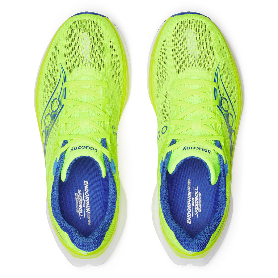 Saucony Mens Endorphin Speed 5 - Citron/Lapis - Speed