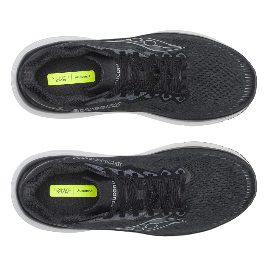 Saucony Mens Guide 19 - Black/Silver - Stability