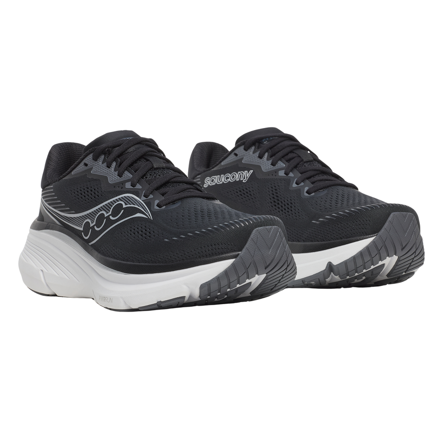 Saucony Mens Guide 19 - Black/Silver - Stability