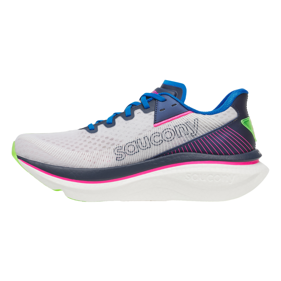 Saucony Mens Endorphin Azura - White/Navy - Speed