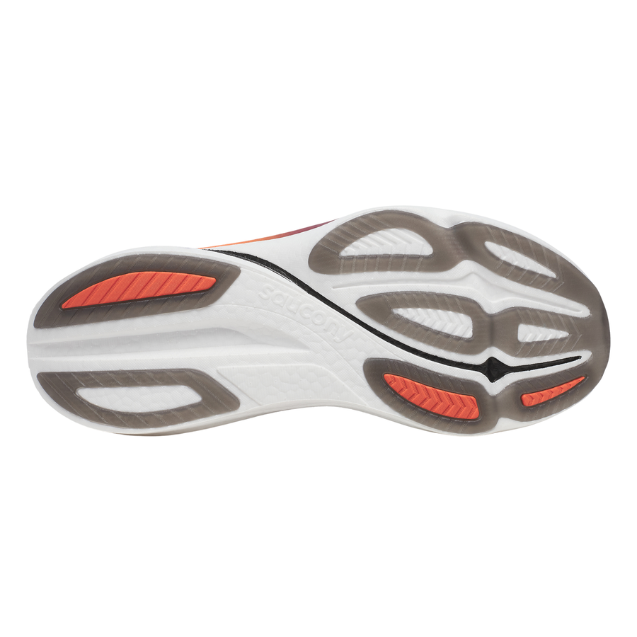 Saucony Mens Endorphin Azura - White/Crimson - Speed