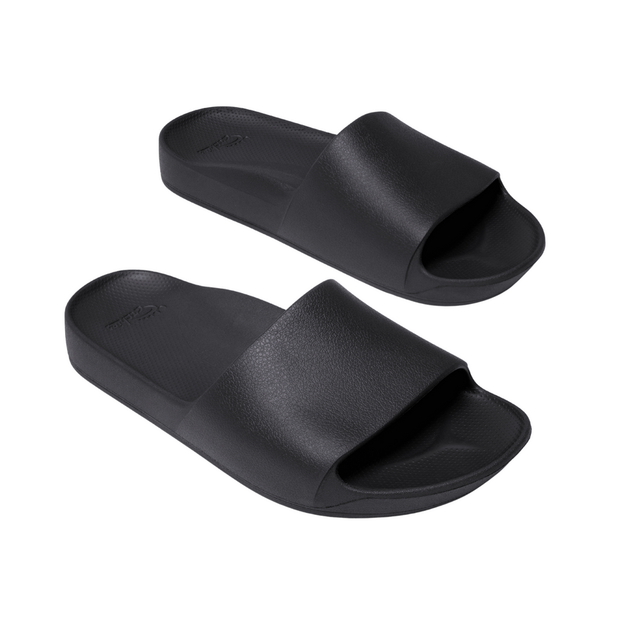 Archies Arch Support Slides - Black