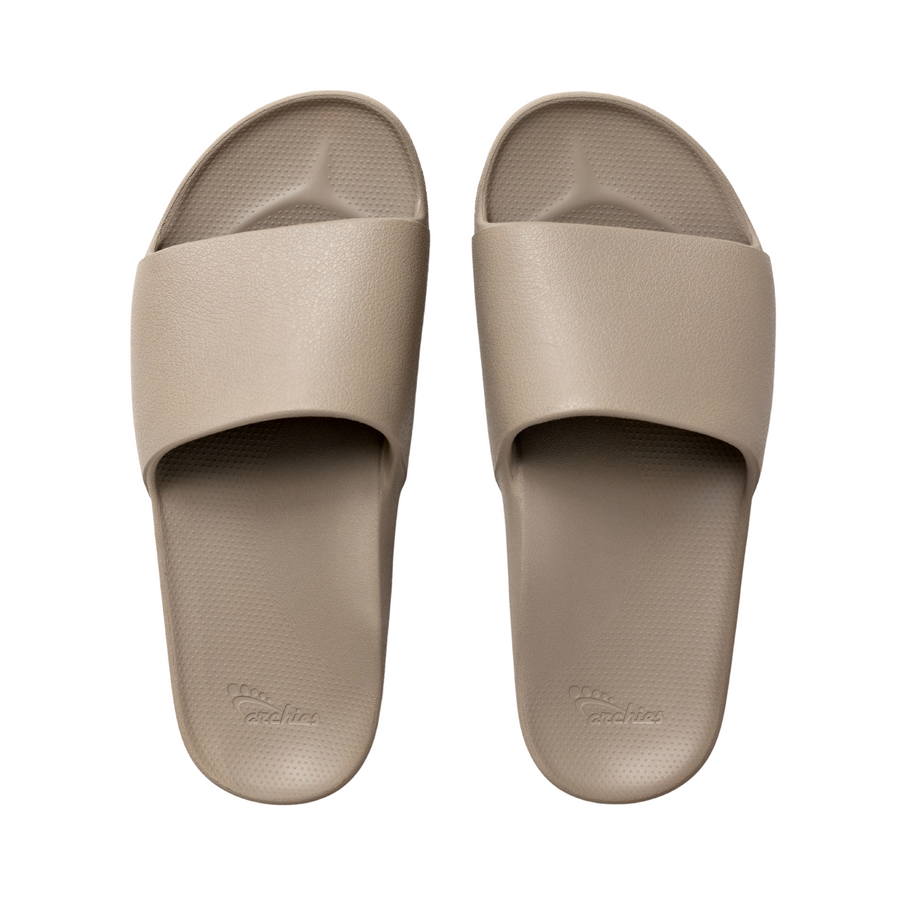 Archies Arch Support Slides - Taupe