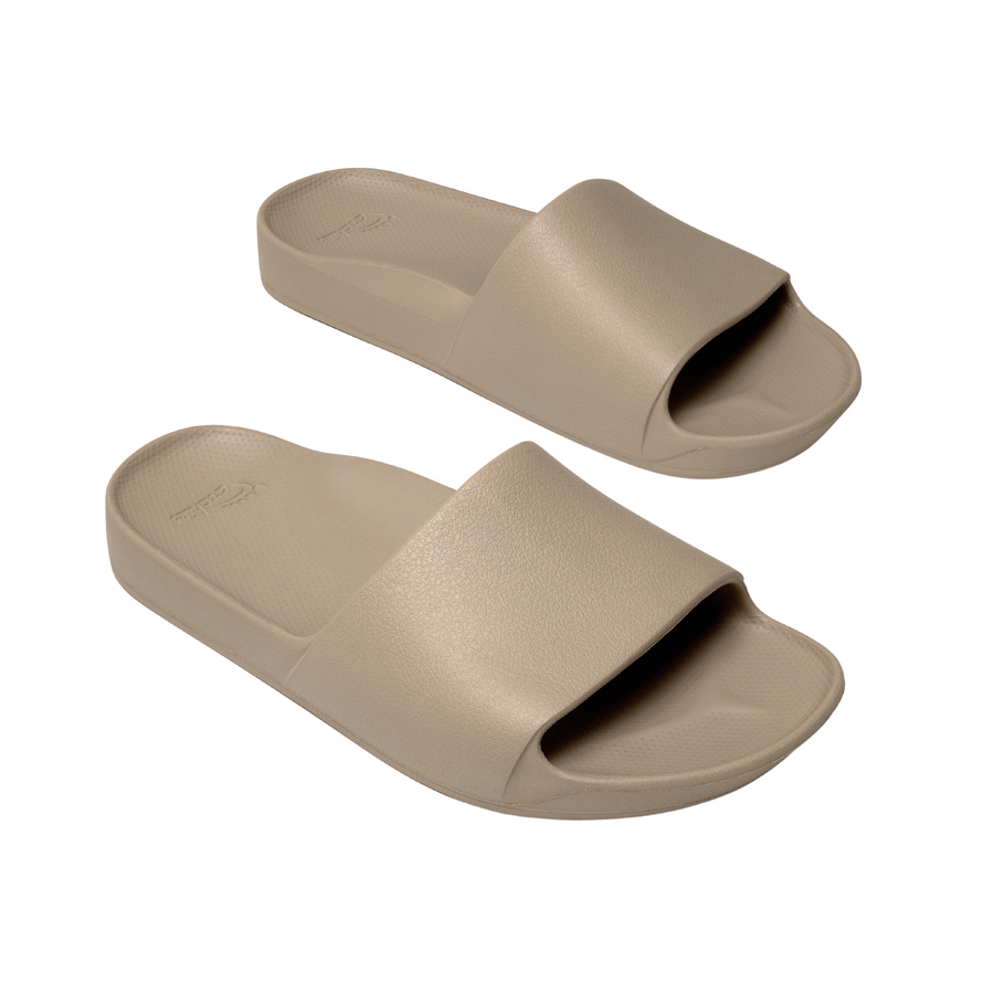 Archies Arch Support Slides - Taupe