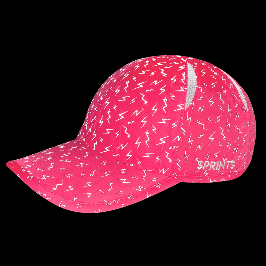 Sprints Neon Flash Reflective Pink OG Hat - Pink
