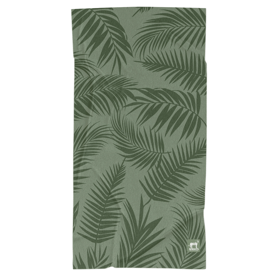 Sprints Garden of Races Past Car Seat Cover Towel - Green