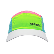 Sprints Brisk Out the Blocks HyperG Hat - Green/Blue/Pink/White