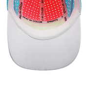 Sprints Brisk Out the Blocks HyperG Hat - Green/Blue/Pink/White