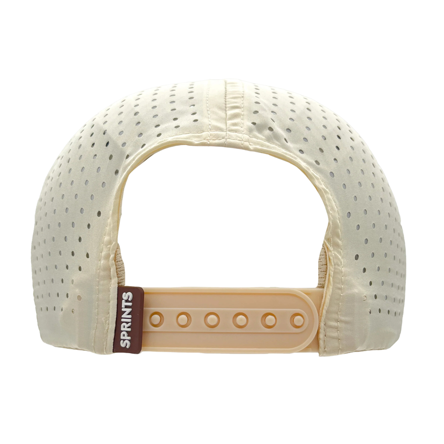 Sprints Hot Moms Run Club Structured VP Hat - Cream/Brown