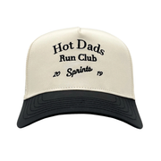 Sprints Hot Dads Run Club Structured VP Hat - Cream/Black