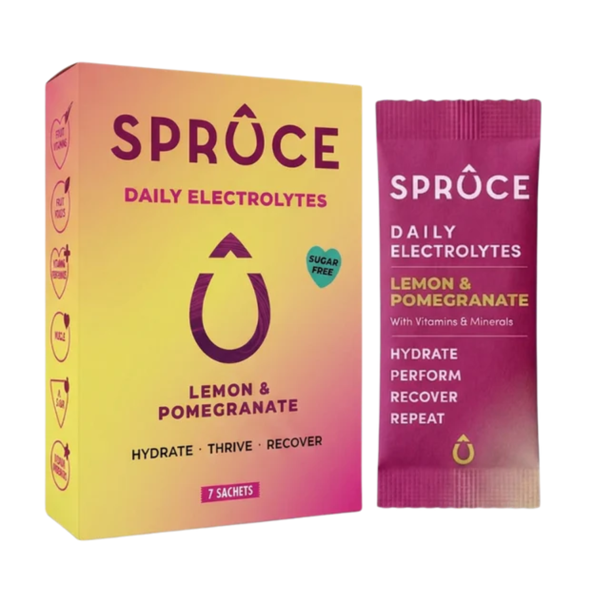 Spruce Daily Electrolytes - Lemon & Pomegranate