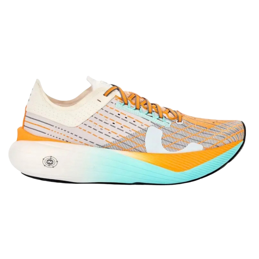 True Motion Mens U-Tech Solo 2 - White/Tangelo/Aqua Splash - Neutral
