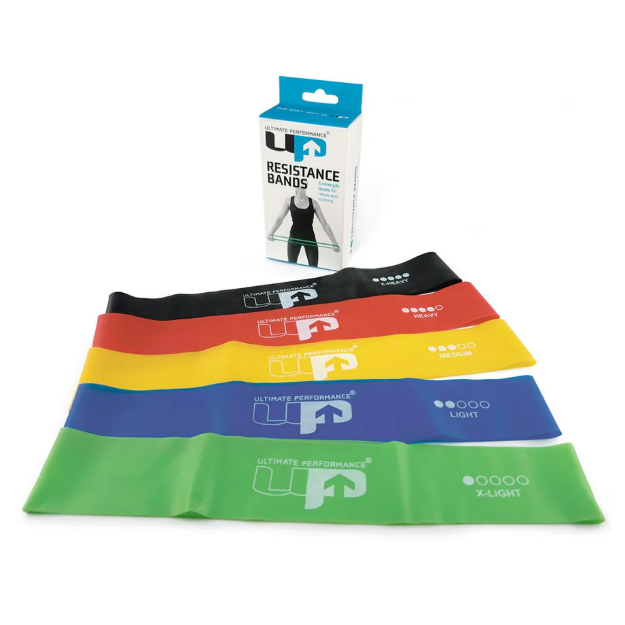 UP Advanced Progressive Resistance Bands (Set of 5)