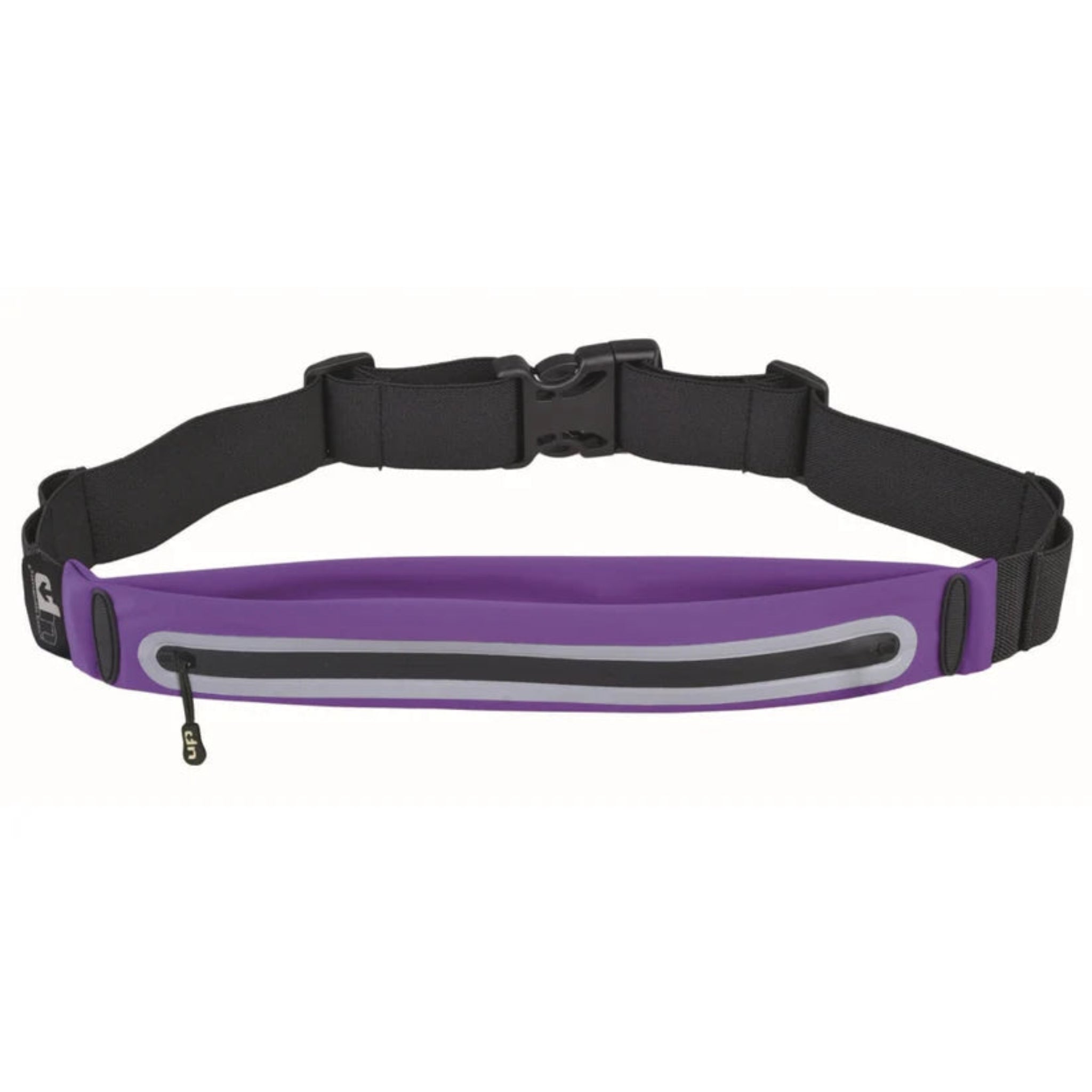 UP Ease Runners Expandable Waist Bag - Purple/Reflective