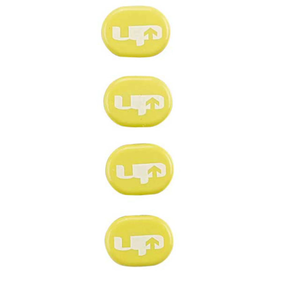 UP Race Number Magnets - Yellow