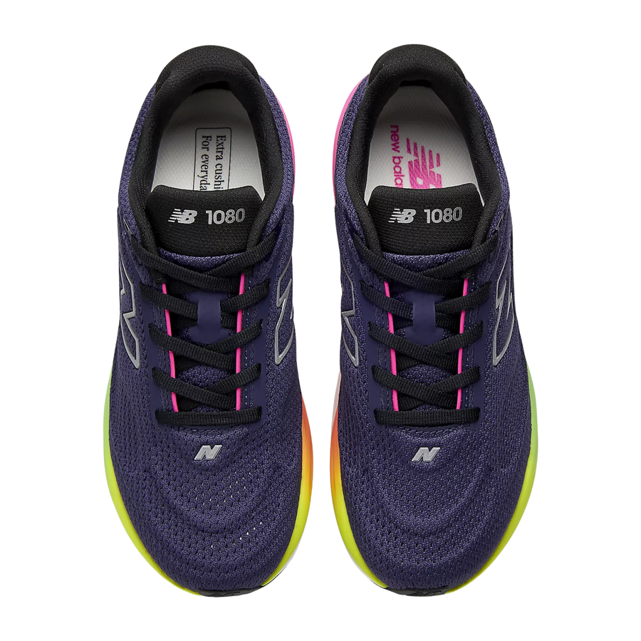 New Balance Womens Fresh Foam X 1080v15 - Boysenberry/Alkaline Green - Neutral