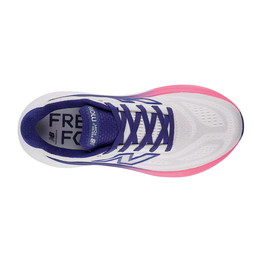 New Balance Womens Fresh Foam X More v6 - Reflection/Blue Oyster/Pink Heat - Neutral