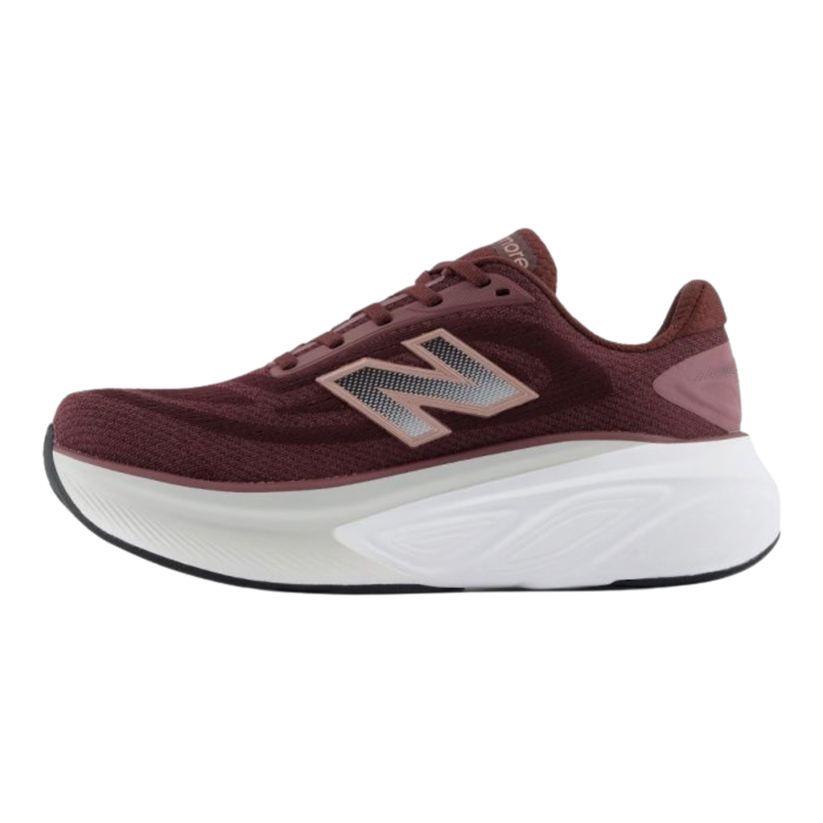 New Balance Womens Fresh Foam X More v6 - Cherry Leather/Fast Track - Neutral
