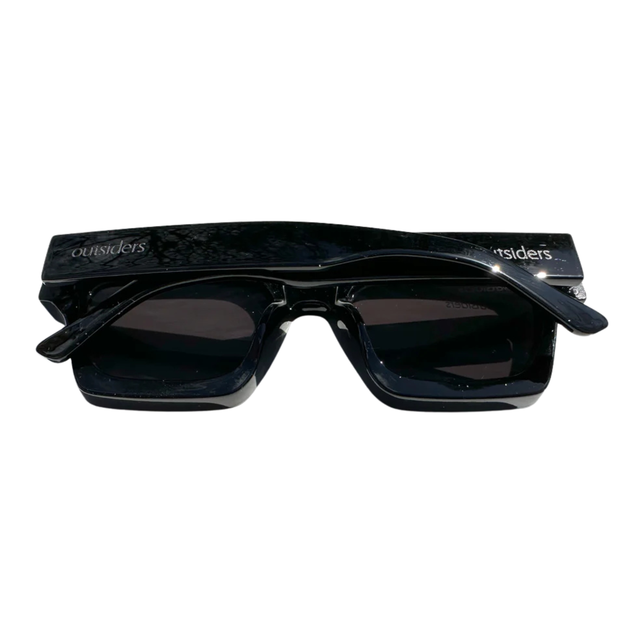 Outsiders Sunglasses - Waved - Black