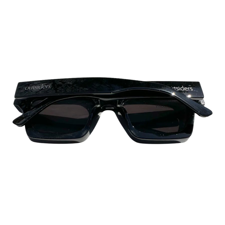 Outsiders Sunglasses - Waved - Black