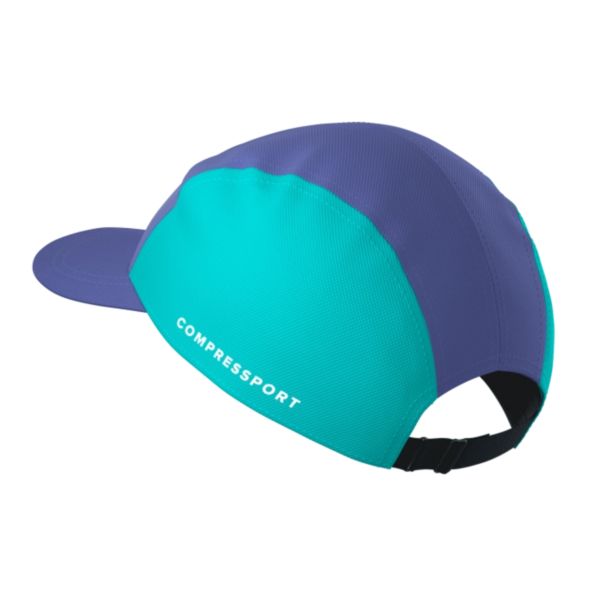 Compressport 5 Panel Cap - Orient Blue/Pool Blue