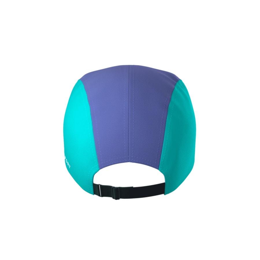 Compressport 5 Panel Cap - Orient Blue/Pool Blue
