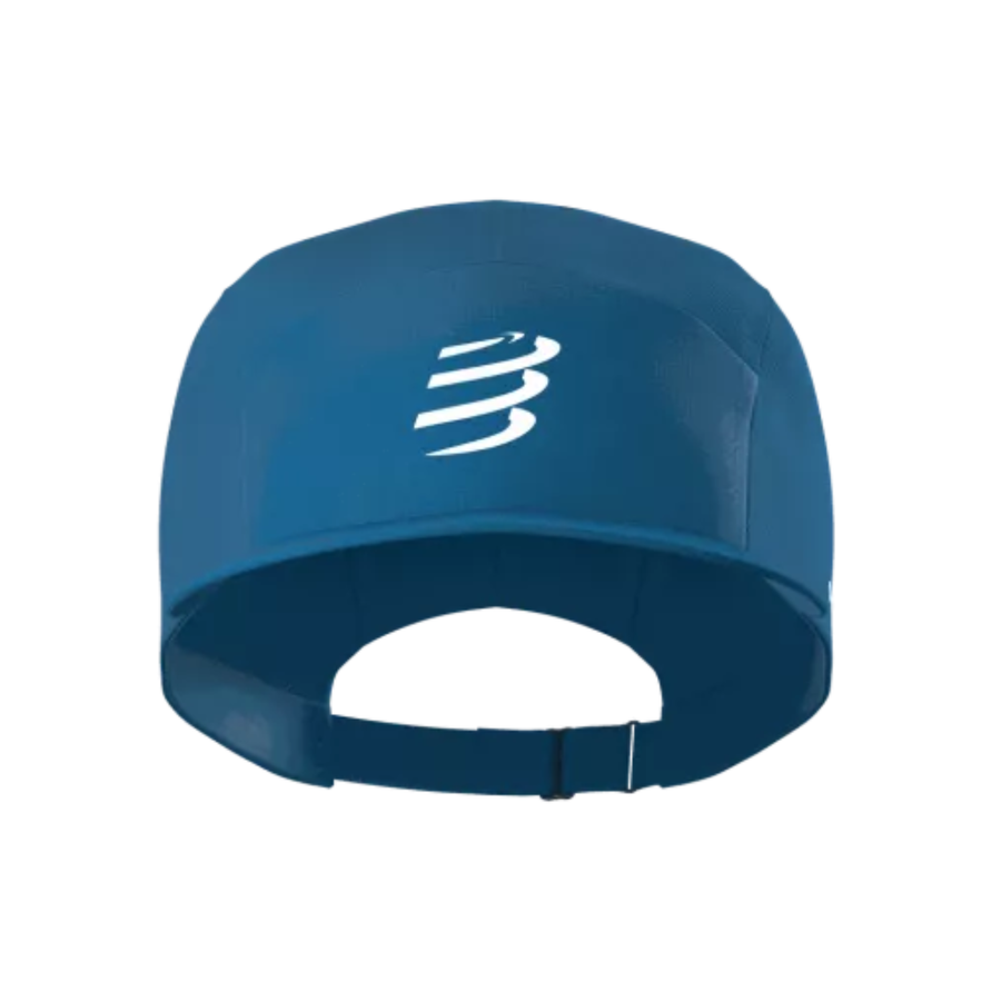 Compressport 5 Panel Cap - Blue Saphire