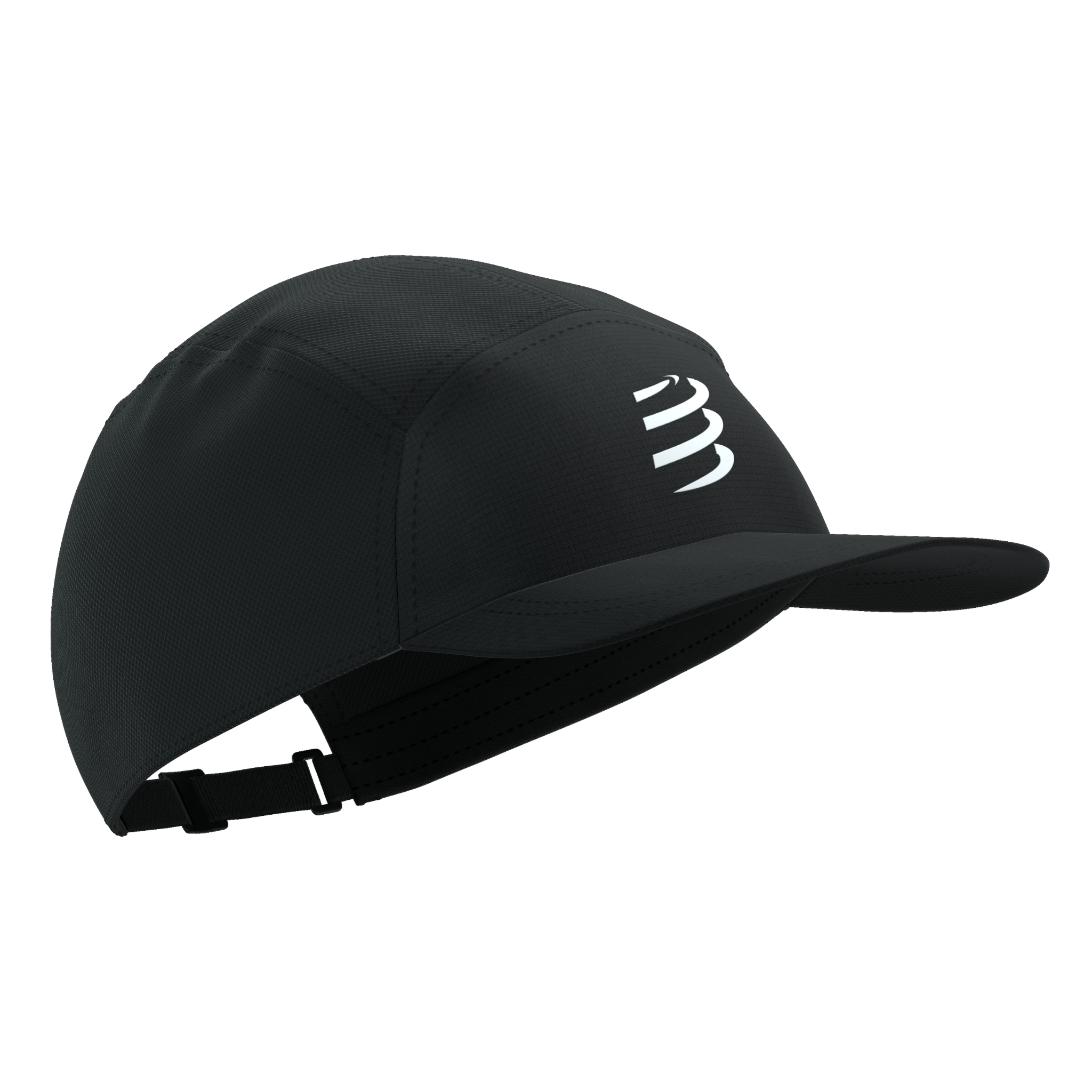 Compressport 5 Panel Cap - Black