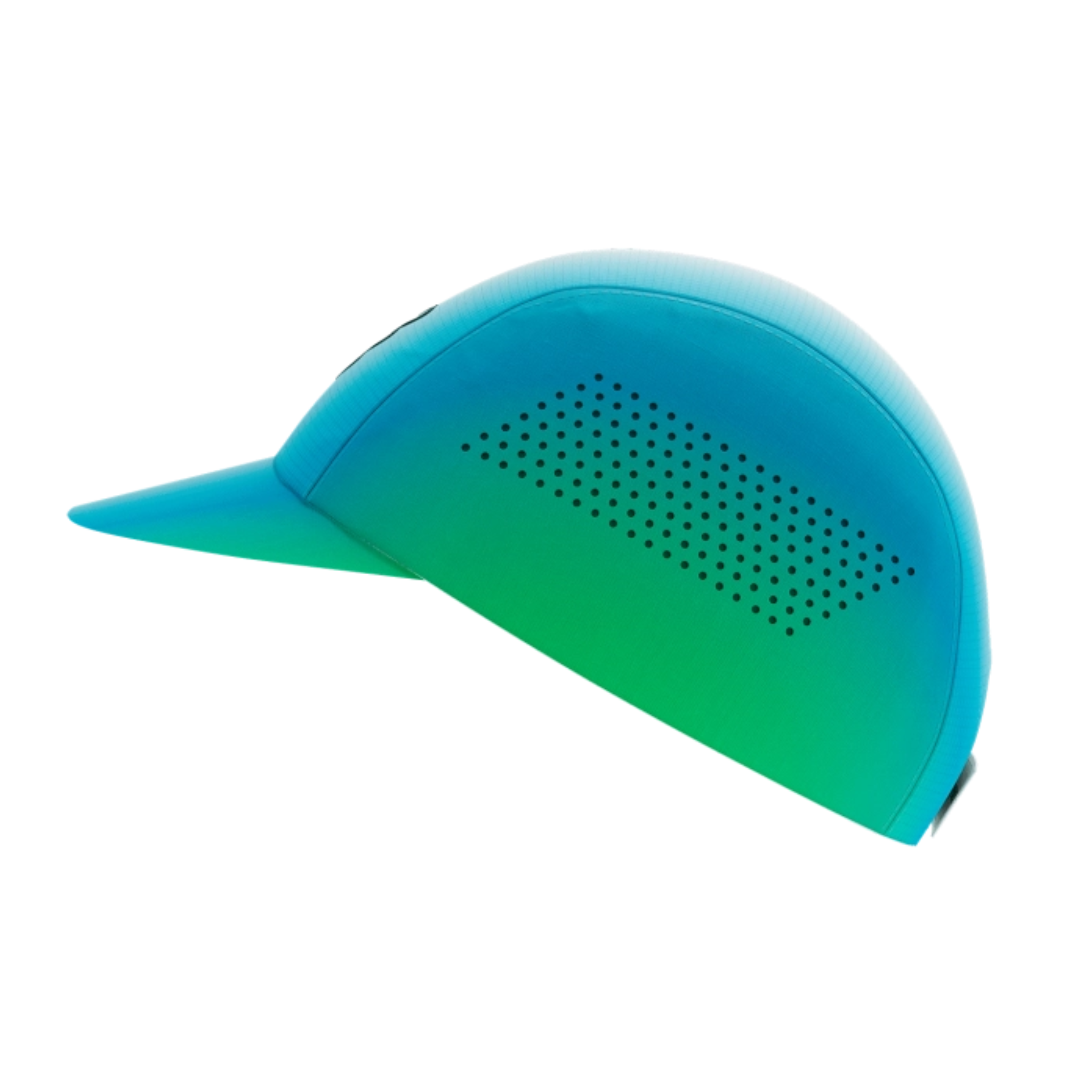 Compressport Pro Racing Cap - Star White/Blue Green