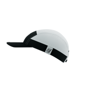 Compressport 5 Panel Light Cap - White/Black