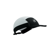 Compressport 5 Panel Light Cap - White/Black