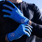 eGlove Touch Screen Running Gloves - Blue