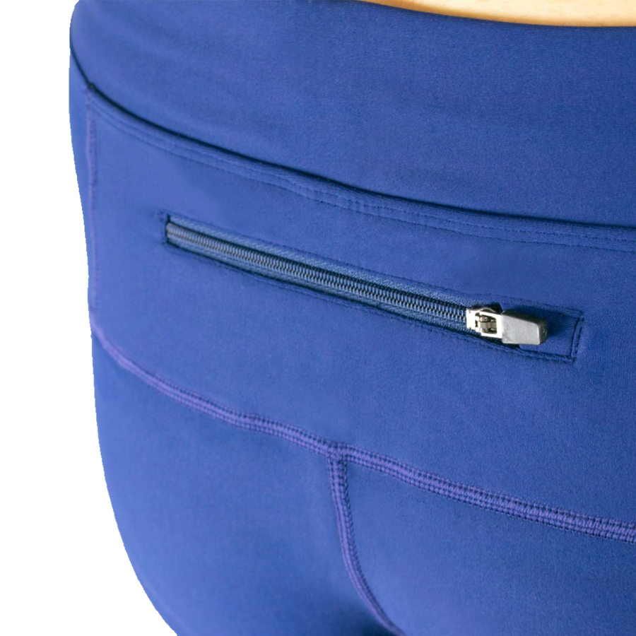 OSO Womens Technical Running Leggings - Navy Blue