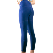 OSO Womens Technical Running Leggings - Navy Blue