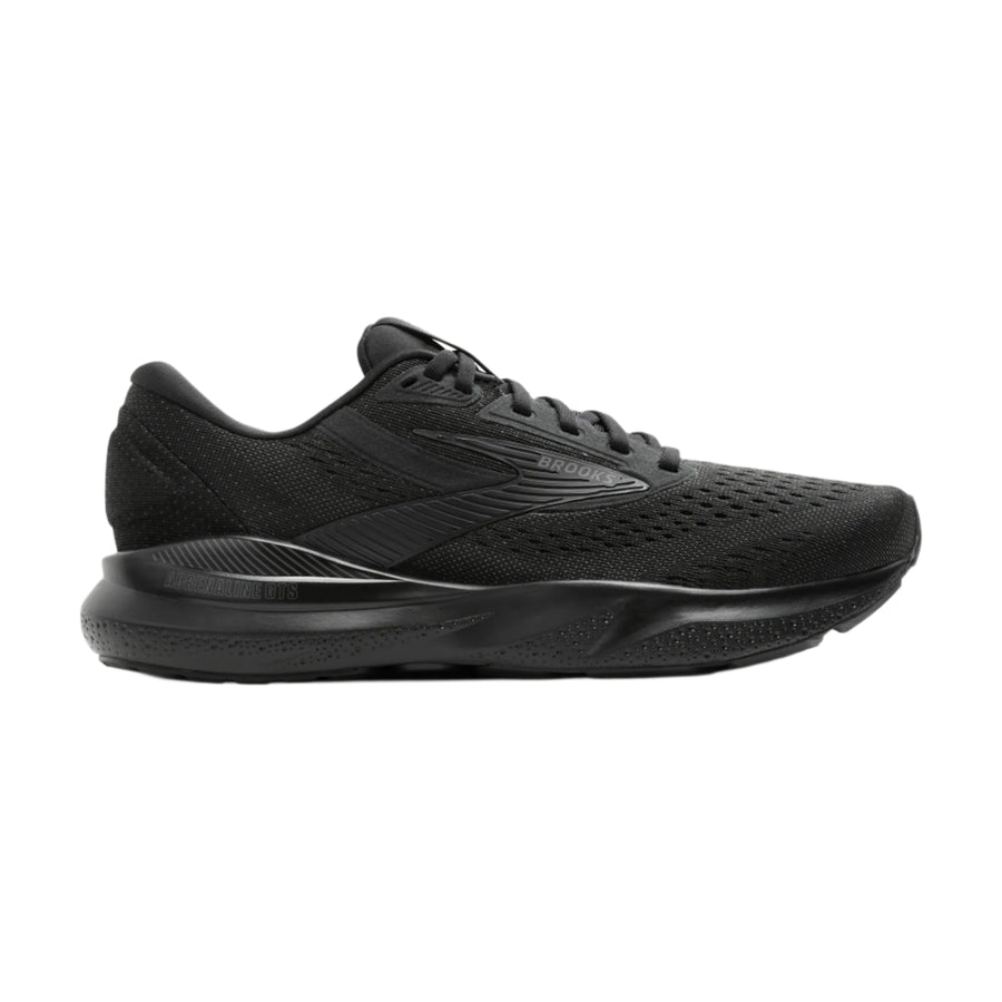 Brooks Mens Adrenaline GTS 24 - Black/Black/Ebony - Stability
