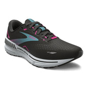 Brooks Womens Adrenaline GTS 23 GTX - Black/Knockout Pink/Aqua - Stability