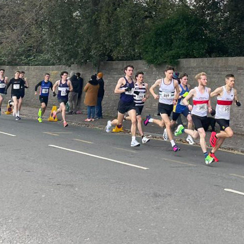 Image of runners at the Clevedon Boxing Day race