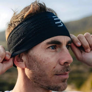Compressport Headband On/Off - Black/White