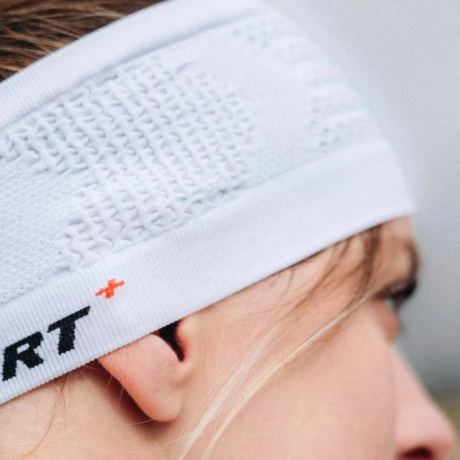 Compressport Headband On/Off - White/Black