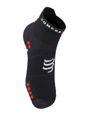 Compressport Pro Racing Socks v4.0 Run Low - Black/Red