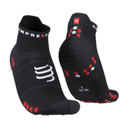 Compressport Pro Racing Socks v4.0 Run Low - Black/Red