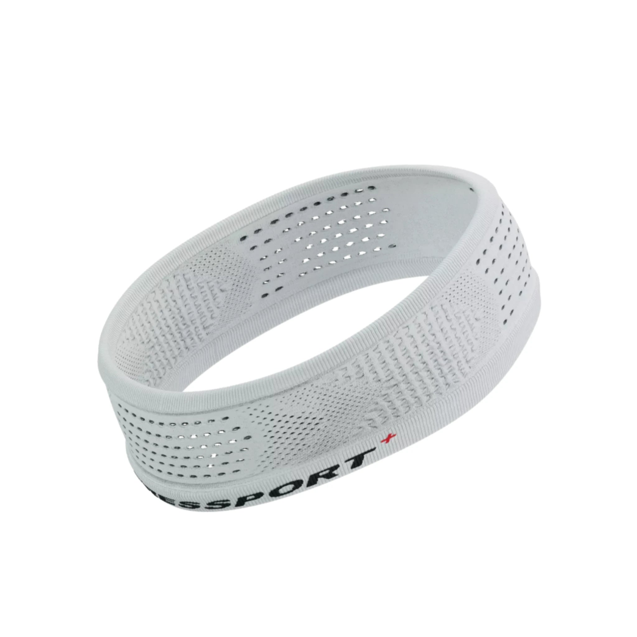 Compressport Thin Headband On/Off - White/Black