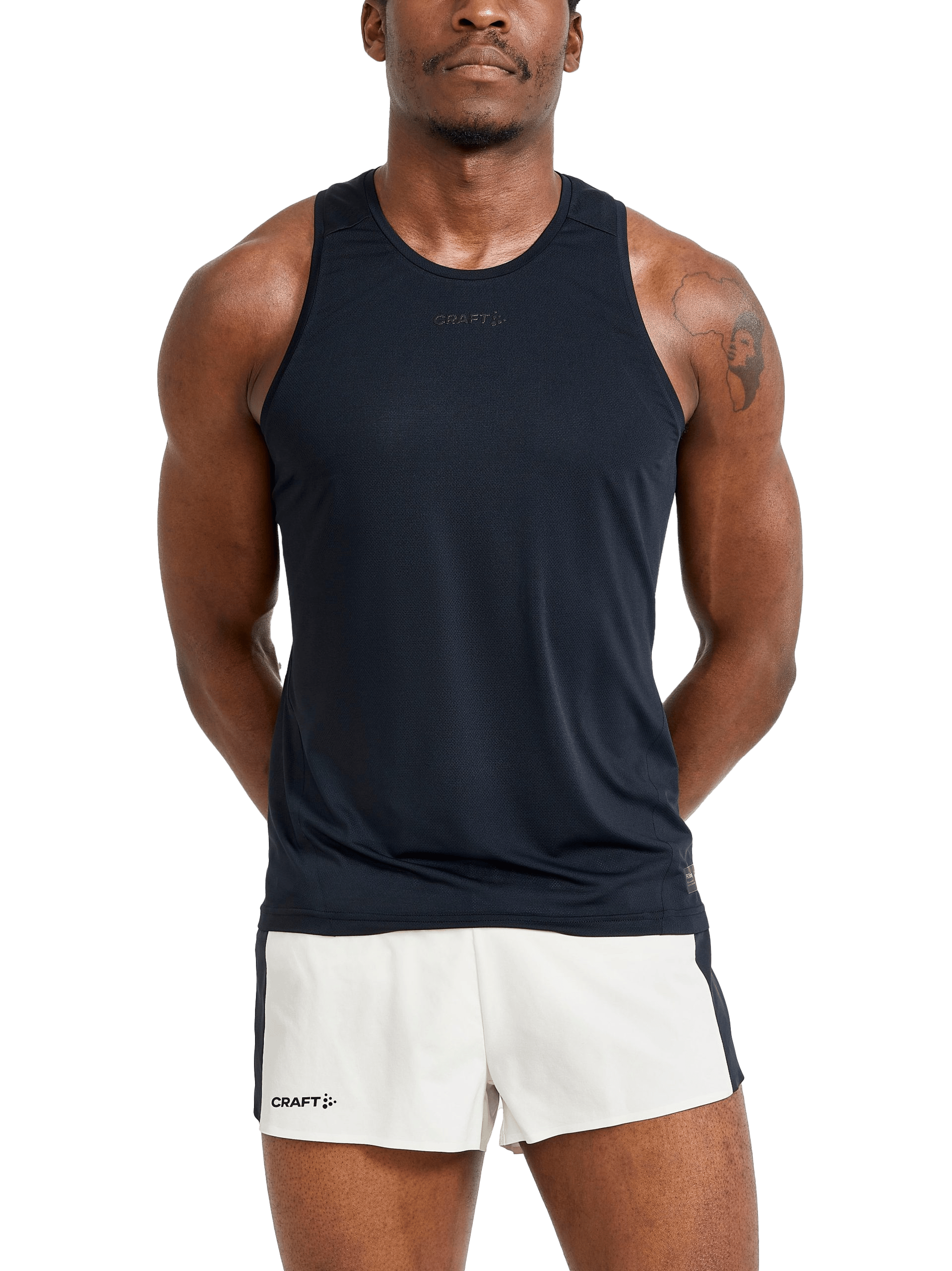 A technical running top will allow air to pass through to your skin to avoid chafing and overheating which will allow you to move more comfortably.