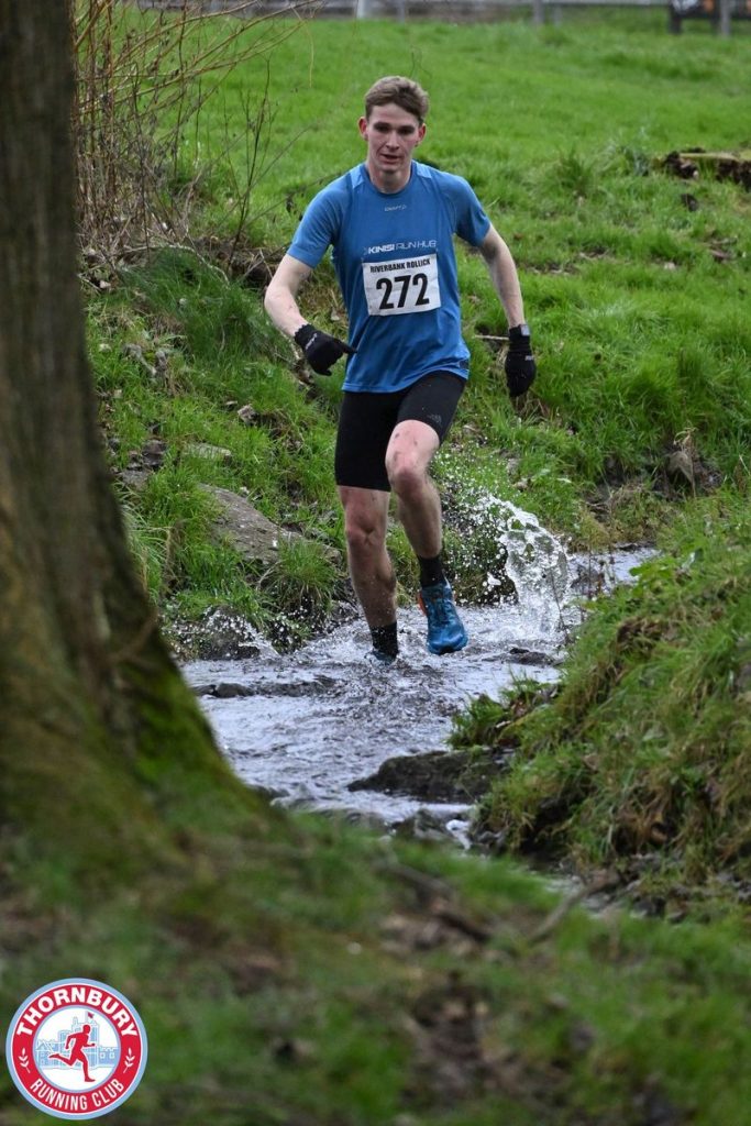 On the way back we had to run through a small stream which was a bit cold but cleaned our shoes after all the mud!