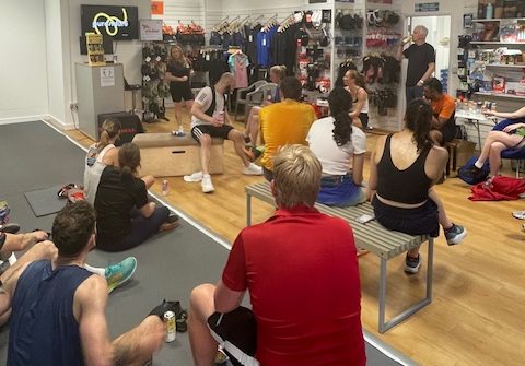 Hayley gave us a brief history of Purendure and what life has been like the first year before getting into the nutrition specifics. The session was specifically focused on fuelling for 10k and half marathon distances.