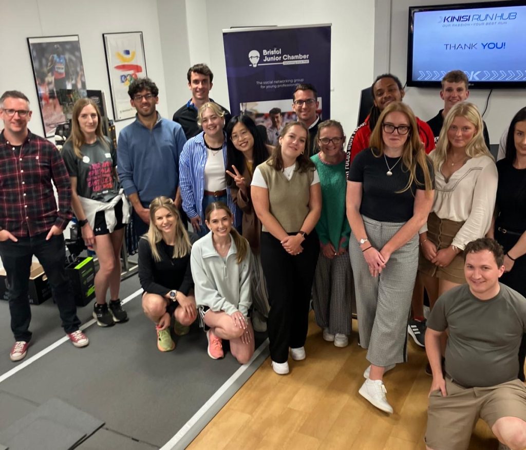 On Tuesday the 3rd June we hosted the Bristol Junior Chamber at Kinisi Run Hub for the Bristol Junior Chamber Monthly Speaker event.
