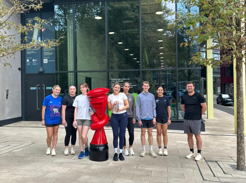 On Thursday the 9th October we were invited to the Assembly in central Bristol to deliver a "Beginner to Progressing Running" workshop.
